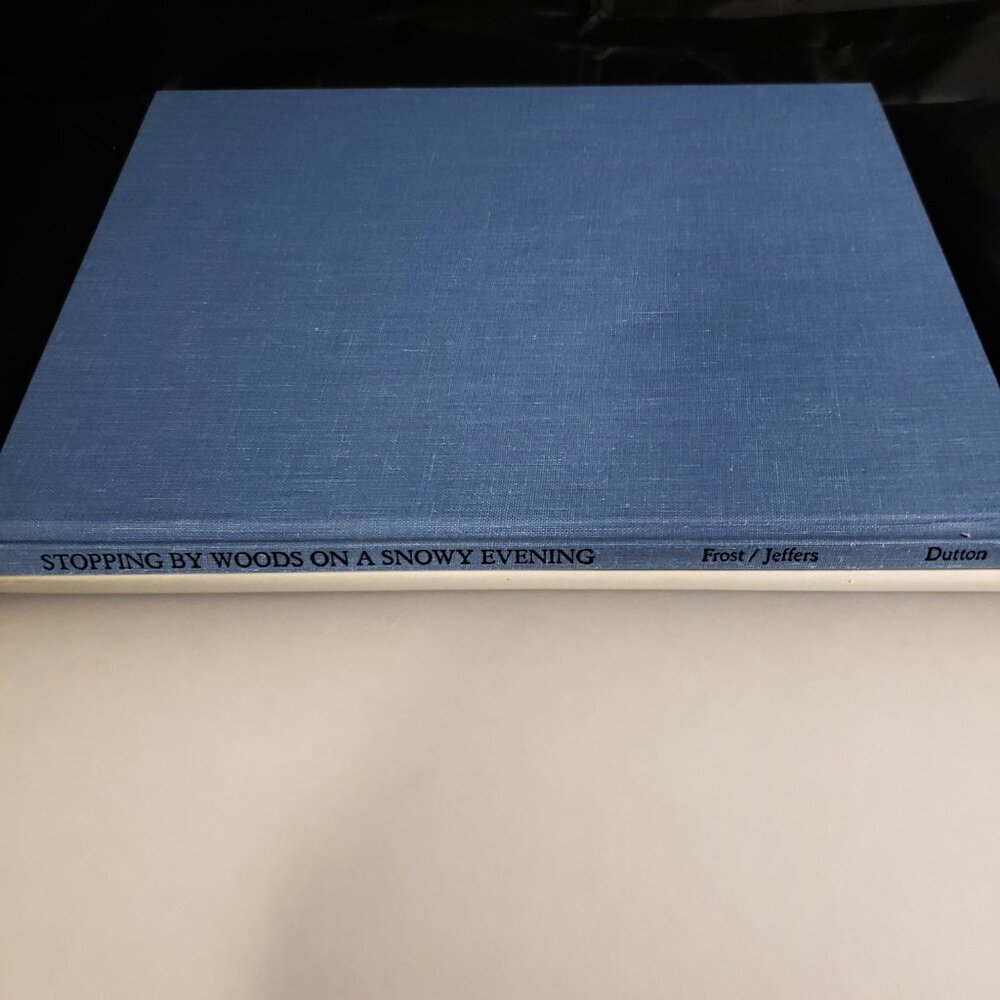 RVHTF EUC 70's Vintage / 1978 Hardcover "Stopping by Woods on a Snowy Evening" - Picture 5 of 15